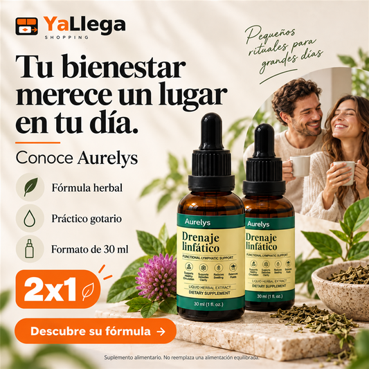 Aurelys gotas herbales, tu bienestar