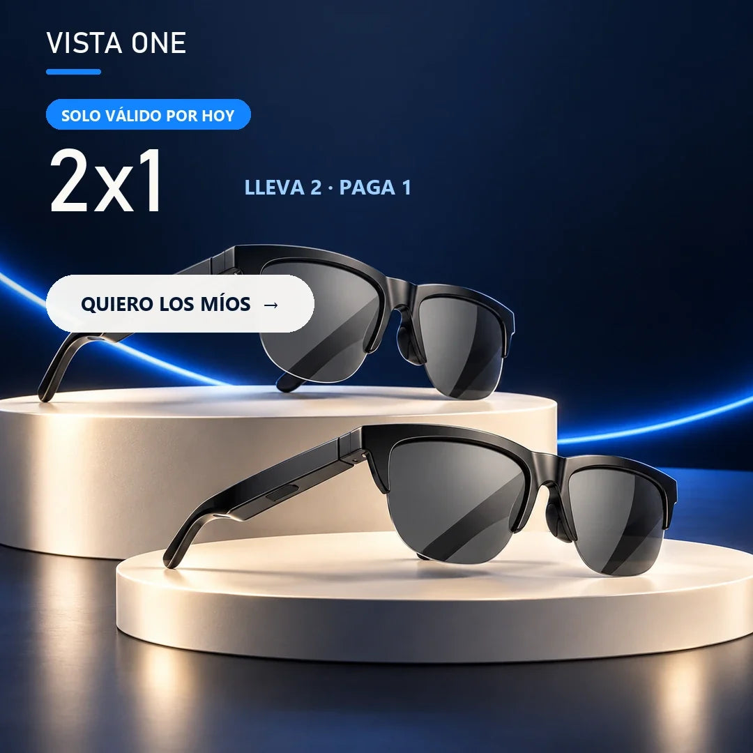 Vista One: 2x1, lleva 2 y paga 1, solo válido por hoy
