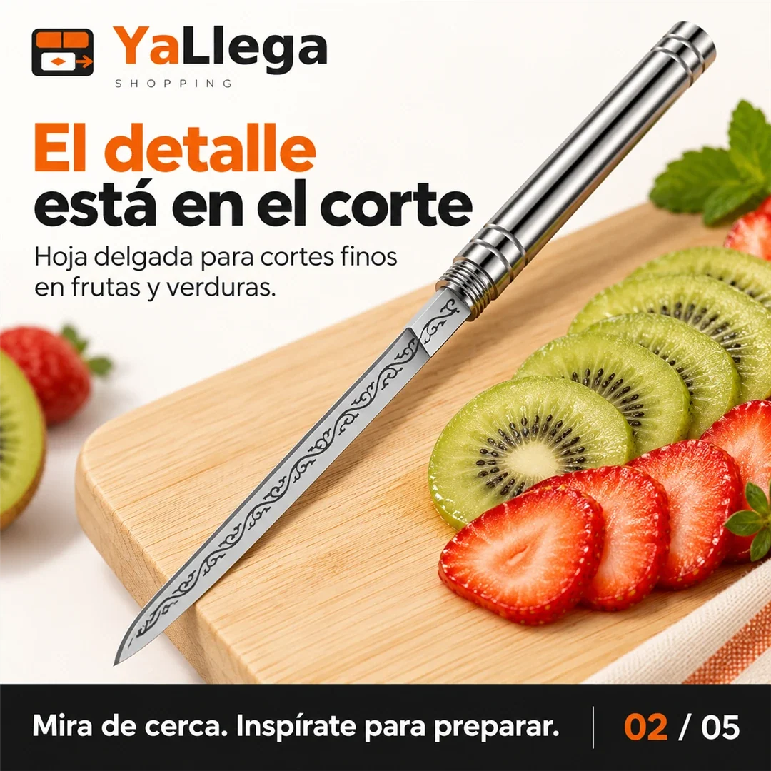 Corte de precisión en fruta