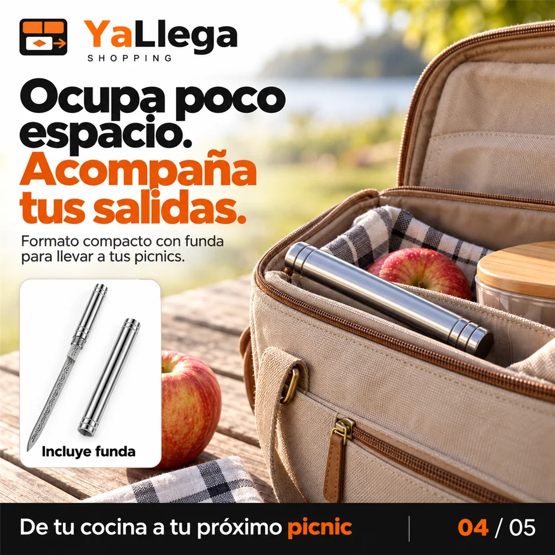 Portabilidad del cuchillo con funda