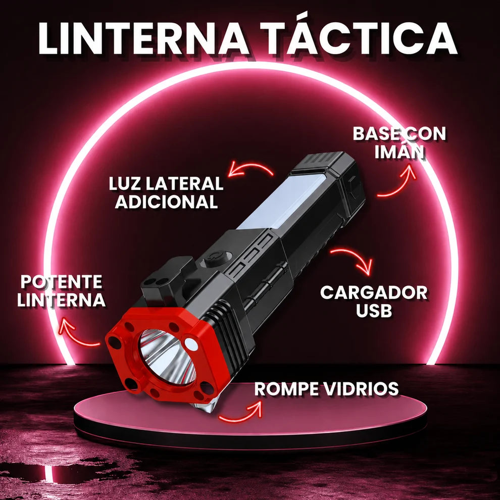 Linterna Martillo Emergencia