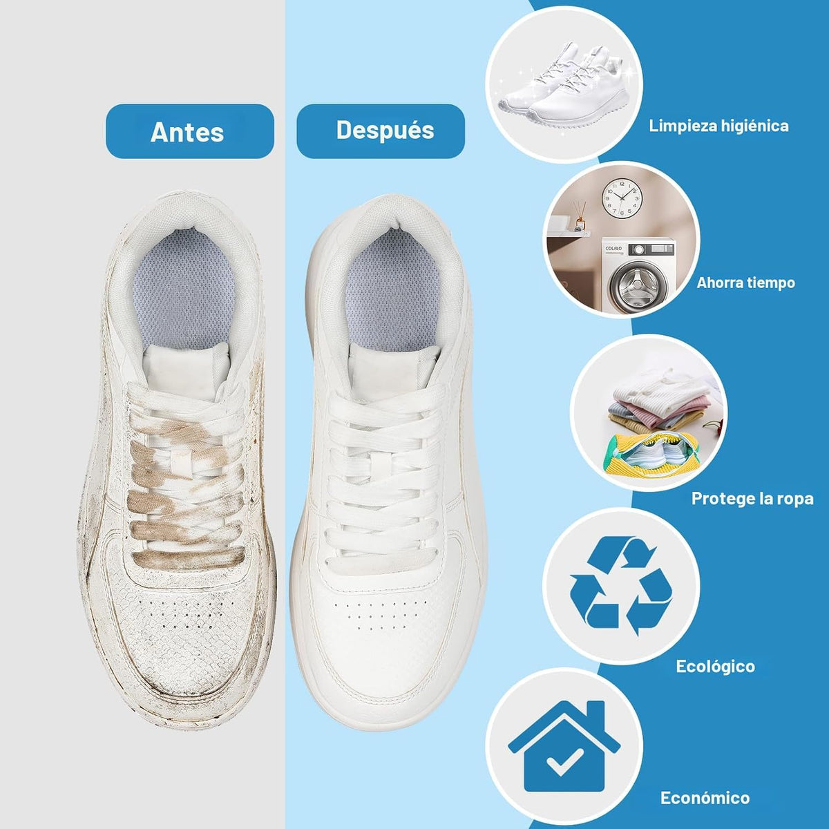 Bolsa Lavadora para Zapatillas