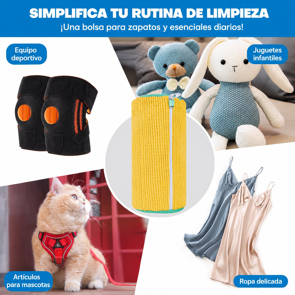 Bolsa Lavadora para Zapatillas