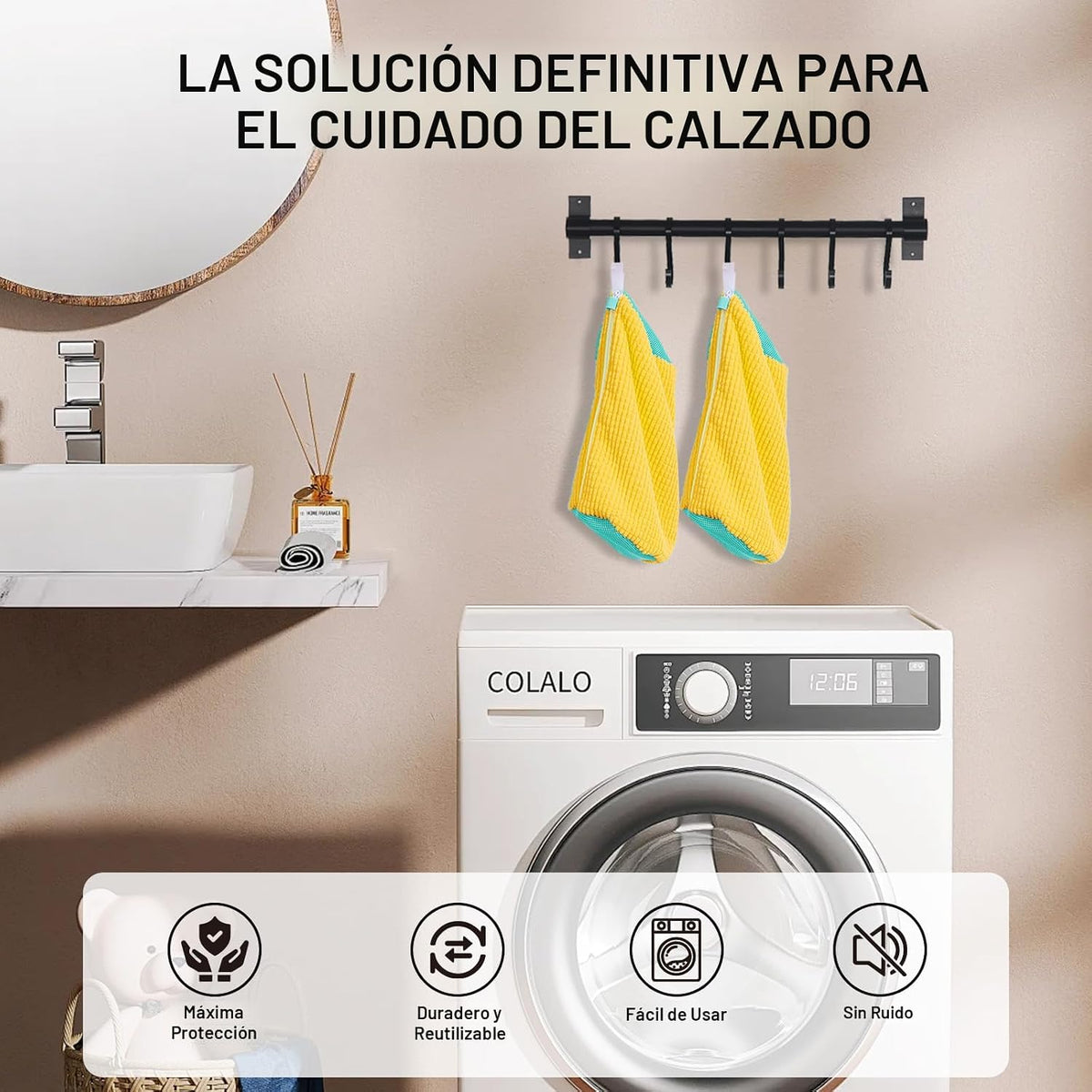 Bolsa Lavadora para Zapatillas
