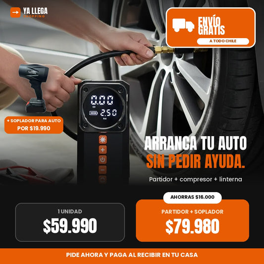 Partidor para auto 4 en 1.