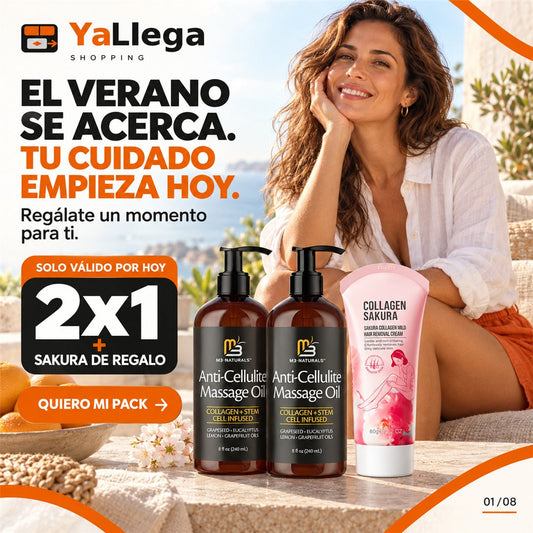 Aceite Anticelulítico M3 Naturals - Portada