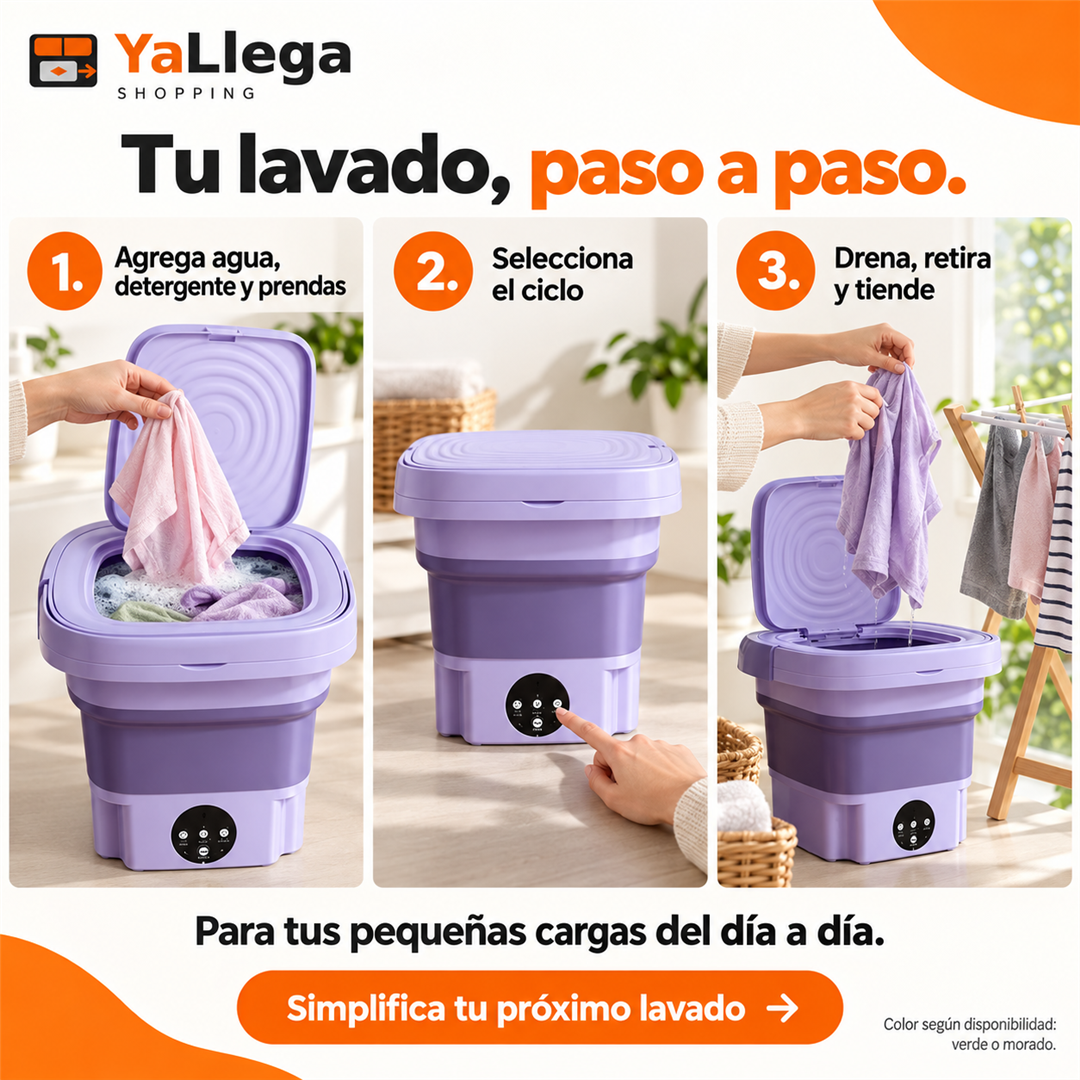 Mini Power Wash - paso a paso