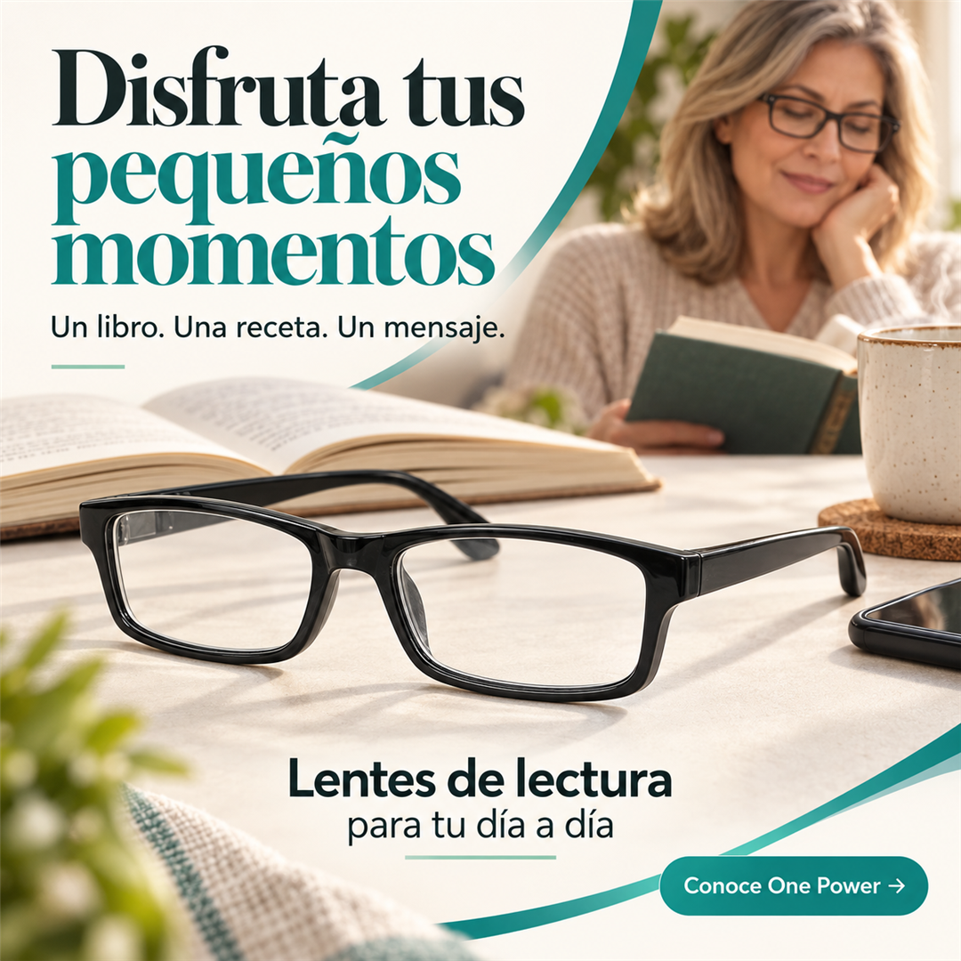 Disfruta tus pequeños momentos con los lentes One Power