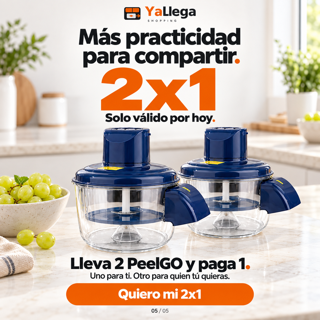 PeelGO oferta 2x1