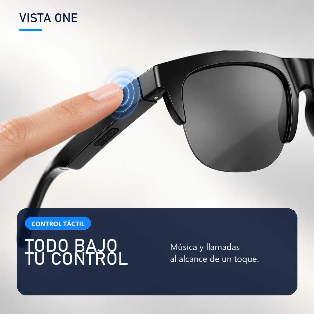 Vista One: control táctil en la patilla